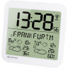 Часы настенные BRESSER MyTime Meteotime LCD, белые 74649